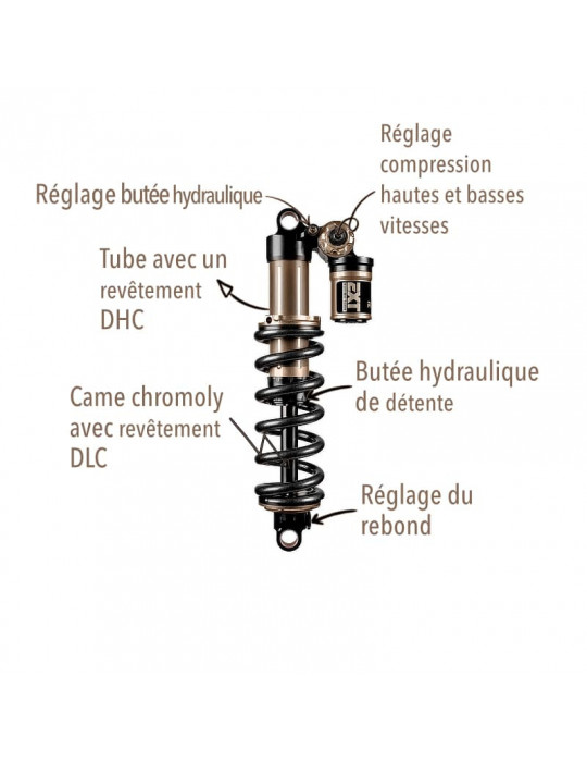 Amortisseur VTT DH EXT ARMA V4