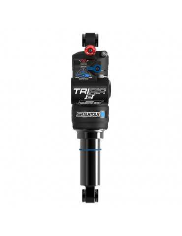 SR Suntour TRIAIR2 3CR amortisseur air pour VTT enduro vue de face