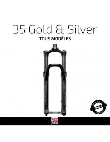 Entretien fourche RockShox 35 Gold et Silver