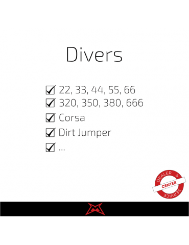 Service MARZOCCHI | fourches divers modèles