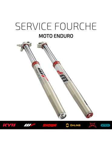 Entretien fourche moto enduro
