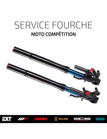 Entretien fourche moto compétition