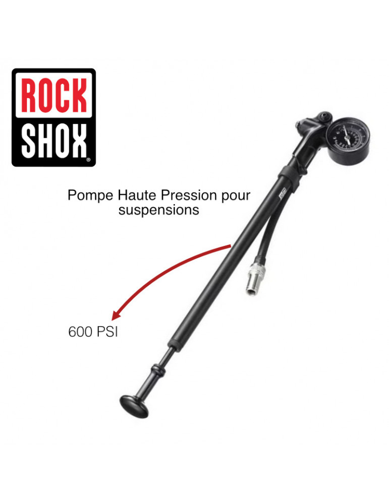 Pompe suspensions haute pression 600 PSI ROCKSHOX