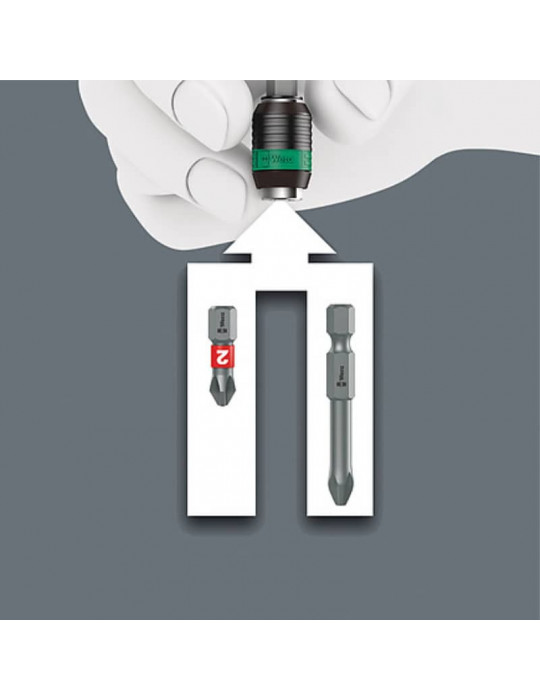 Outil WERA 60 KK 17 pièces 05059294001