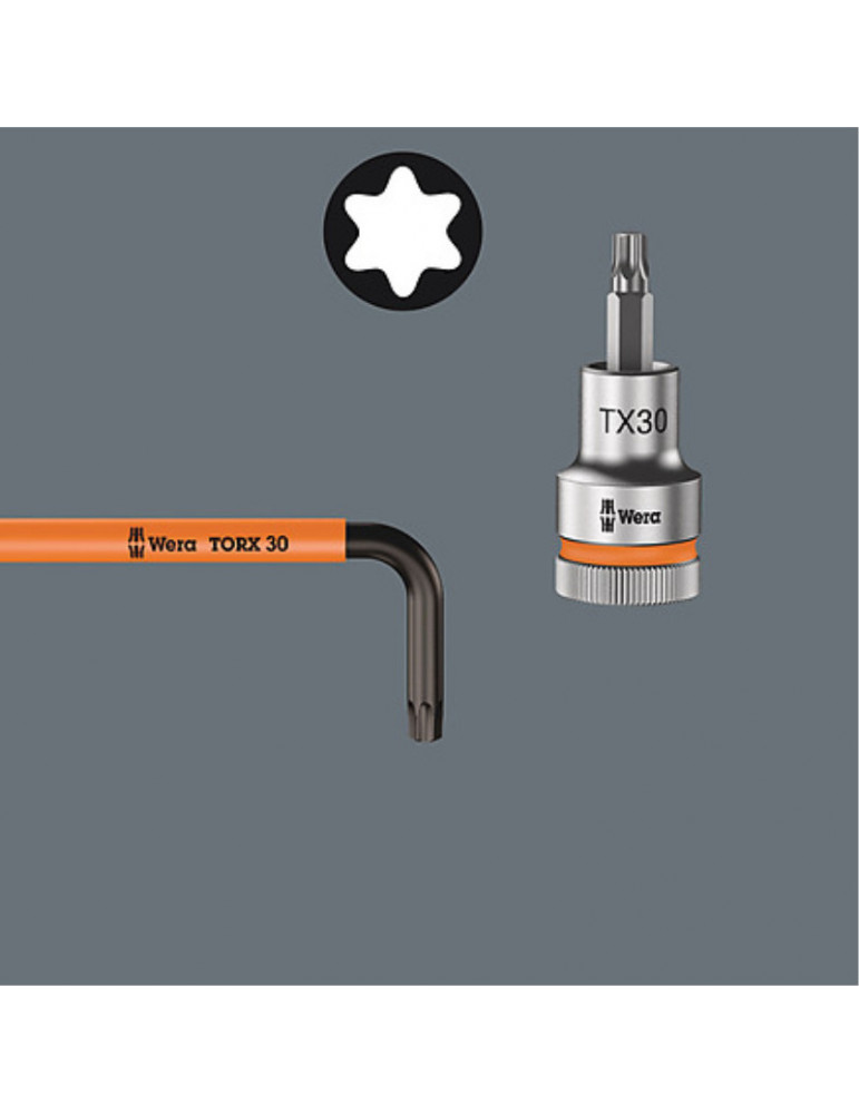 Outil WERA 967/9 TX XL TORX Multicolour HF 1...