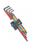 Outil WERA 967/9 TX XL TORX Multicolour HF 1 Jeu de clés mâles coudées vers
