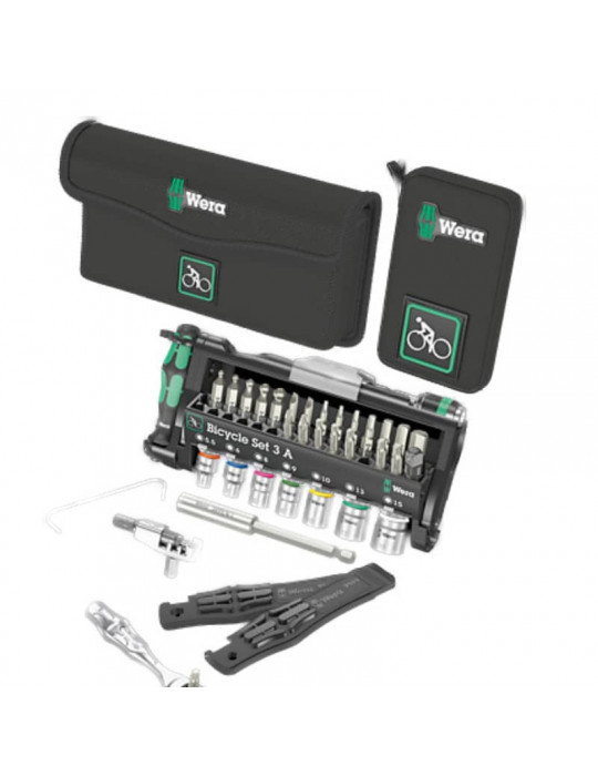 Outil WERA Bicycle Set 3 A, 40 pièces 05004183001