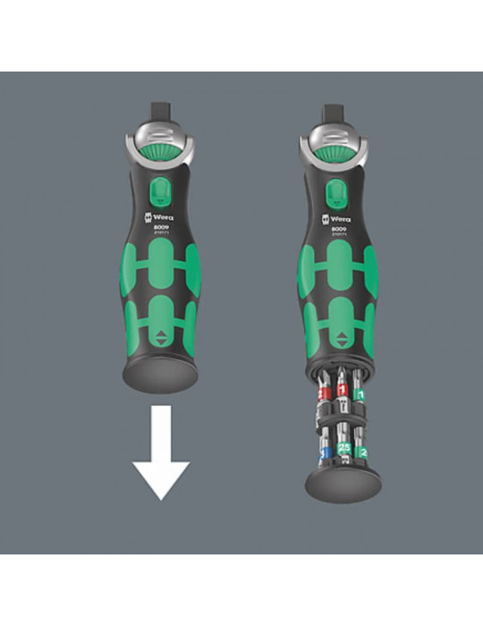 Outil WERA 8009 Zyklop Pocket Set 2, 18 pièces 05004281001