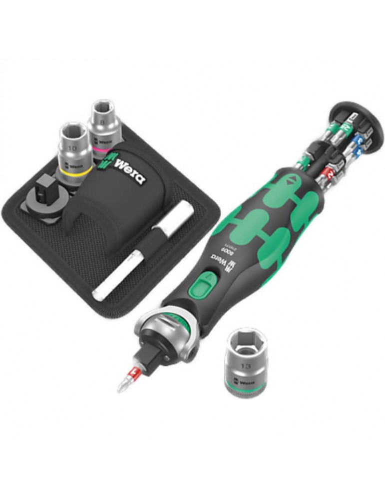 Outil WERA 8009 Zyklop Pocket Set 2, 18 pièces 05004281001