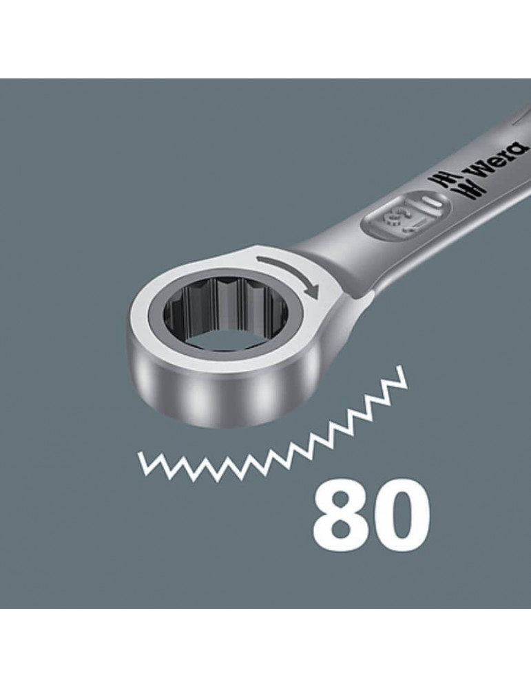 Outil WERA 6000 Joker 11 Set 1 Jeu de clés mixtes à cliquet, 11 pièces