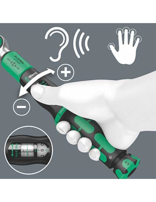 WERA Safe-Torque A 2 Set 1 %separator% Emmanchement hexagonal 1/4", 2-