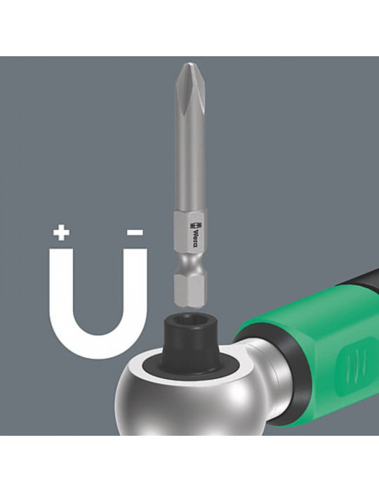 Outil WERA Safe-Torque A 2 Set 1, avec emmanchement hexagonal 1/4", 2-