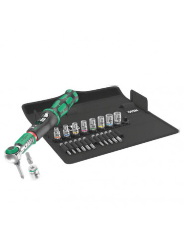 Outil WERA Safe-Torque A 2 Set 1, avec emmanchement hexagonal 1/4", 2-12 Nm, 23 pièces 05075832001