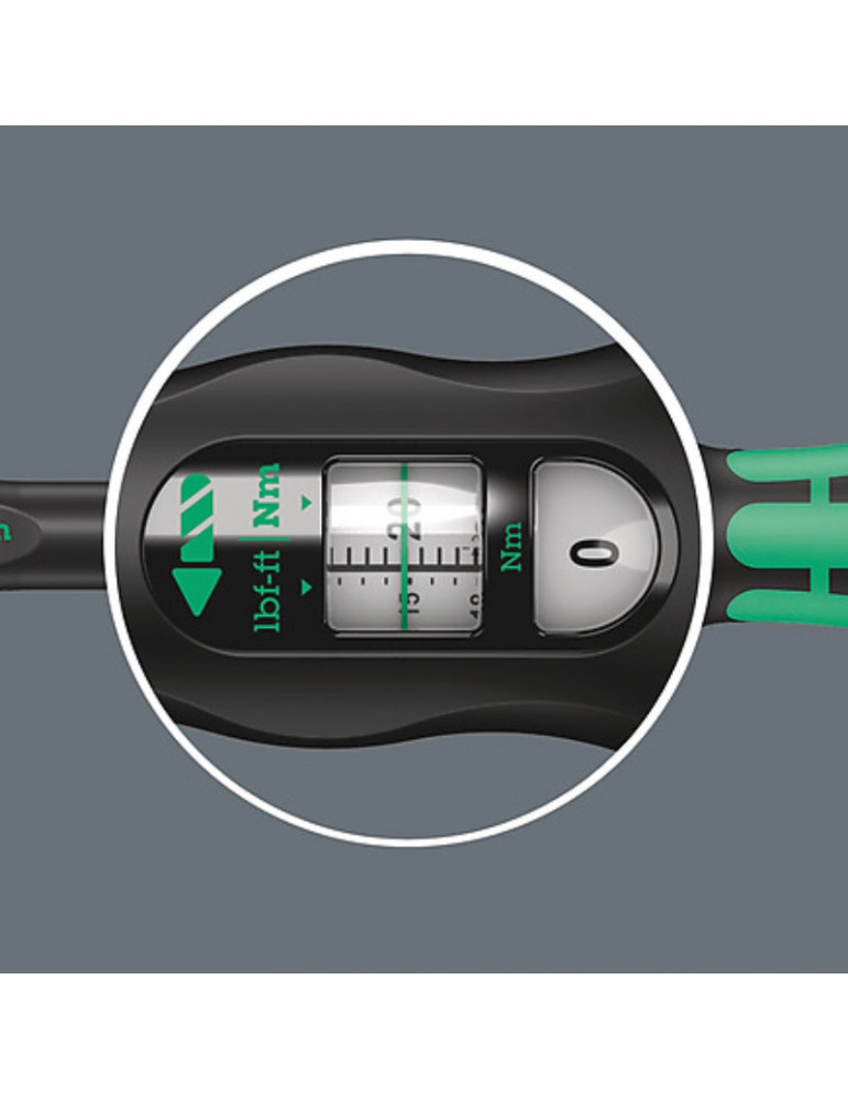 Outil WERA Click-Torque C 2 Push R/L clé dynamométrique 05075625001