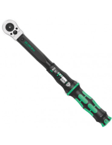 Outil WERA Click-Torque C 2 Push R/L clé dynamométrique réglable pour serrage à droite et à gauche, 20-100 Nm 05075625001