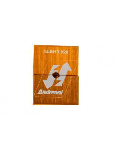 ANDREANI Shaped vice Ø 9 mm shaft 14.M13.020