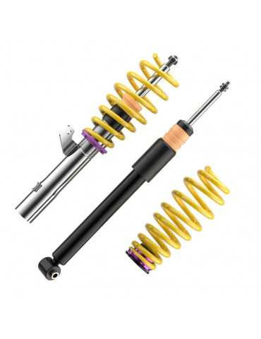 Kit amortisseurs KW V1 combinés filetés inoxydables