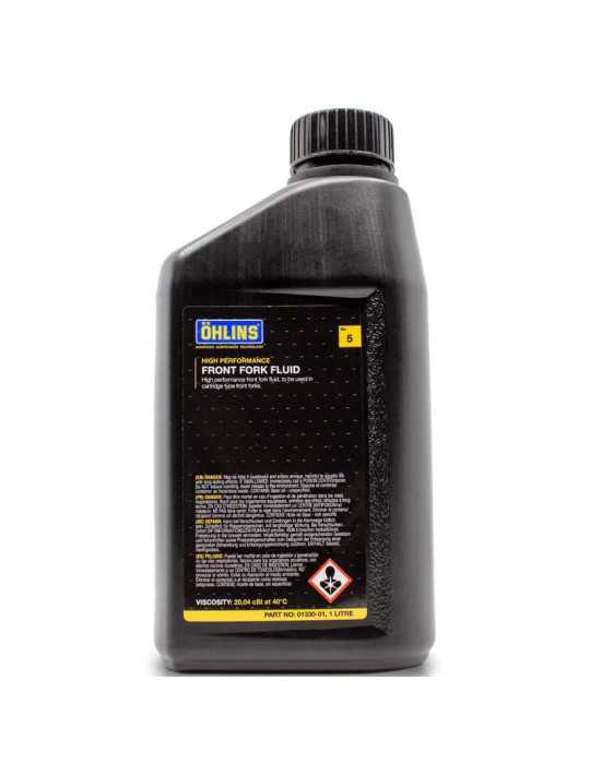 Huile de fourche ÖHLINS N°5 1L %separator% Fluide Haute Performance