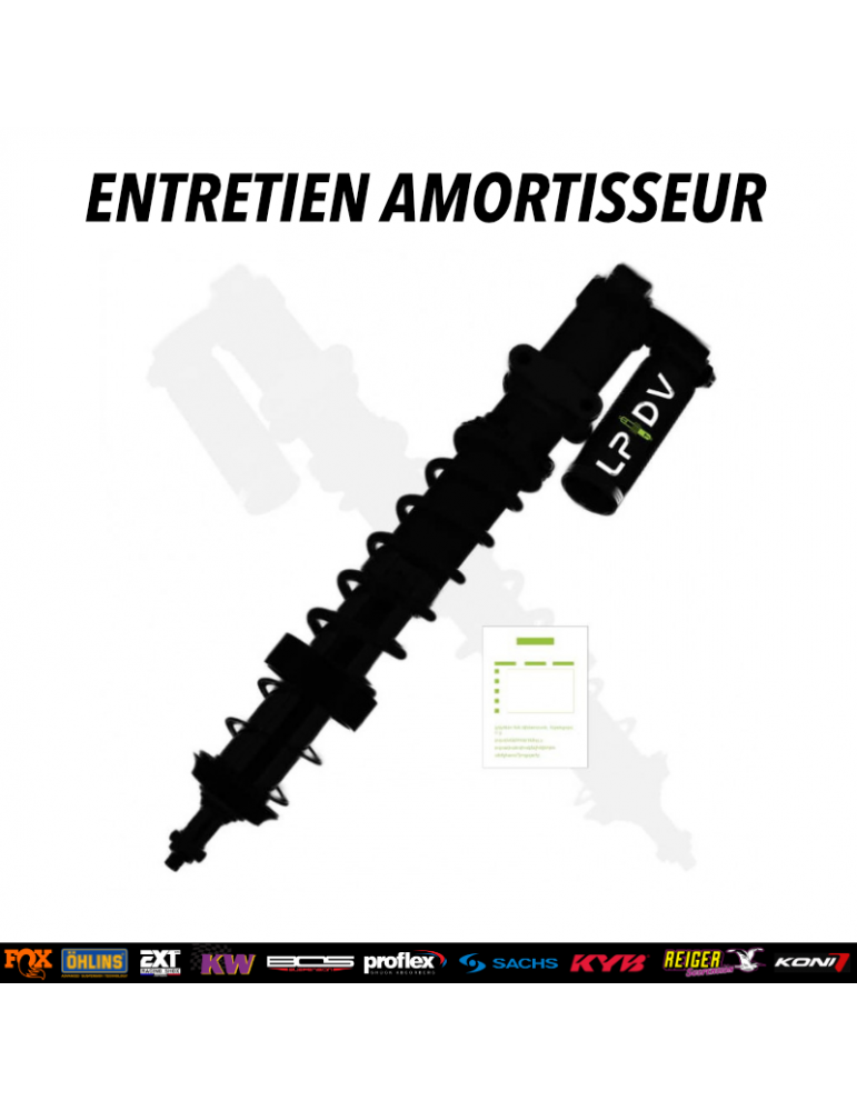 Entretien amortisseur auto