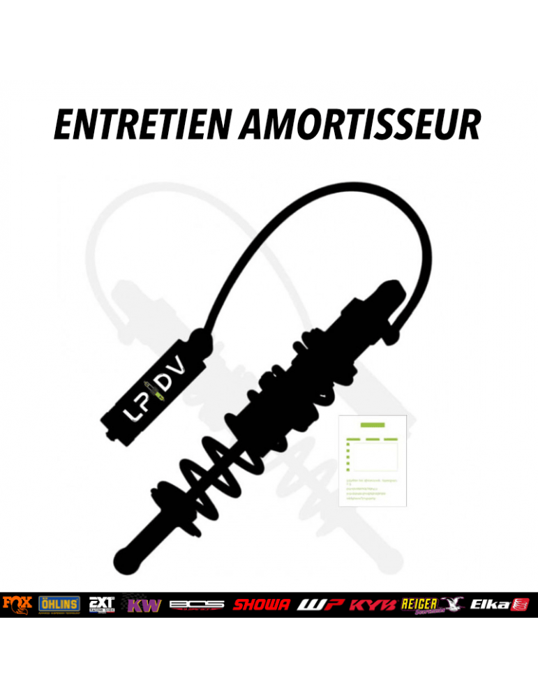 Entretien amortisseur quad