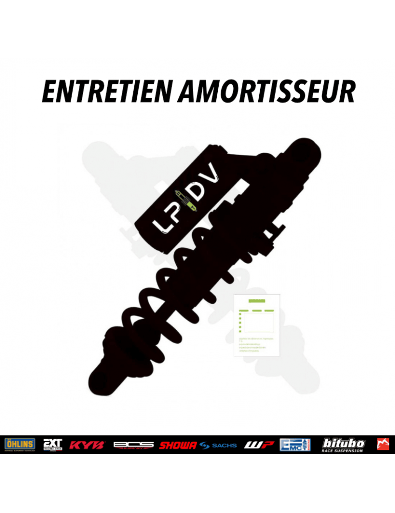 Entretien amortisseur moto