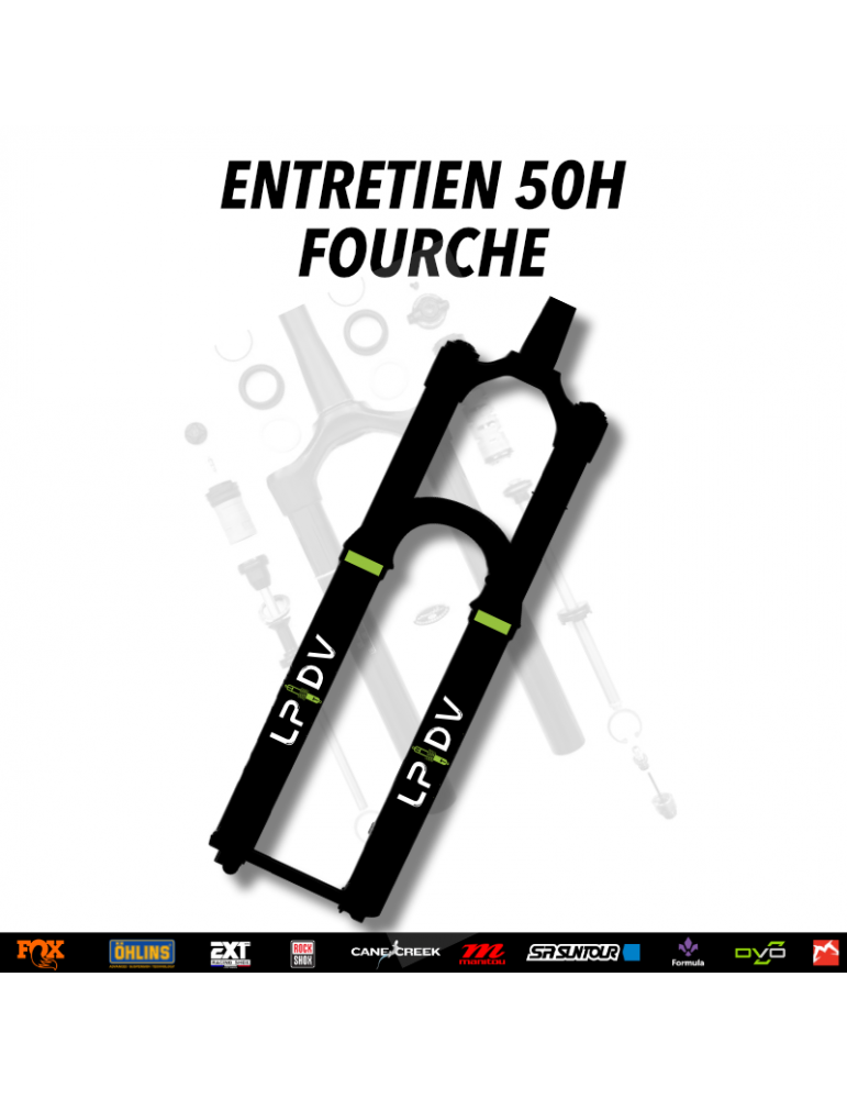 Entretien des 50h fourche VTT