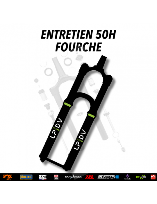 Entretien des 50h fourche VTT