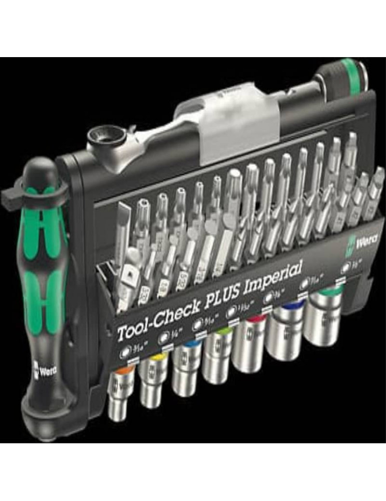Outil WERA Tool-Check PLUS Imperial, 39 pièces