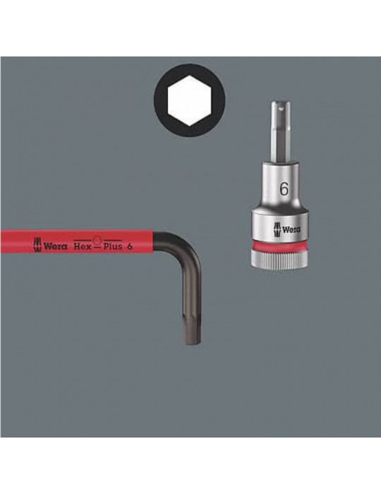 Outil WERA 950/9 Hex-Plus Multicolour Imperial