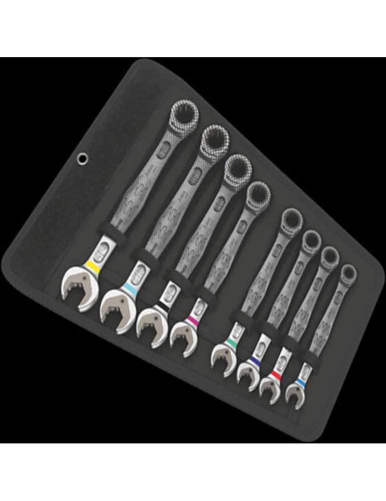 6000 Joker 8 Imperial Set 1 Jeu de clés mixtes à cliquet, syst. impéri