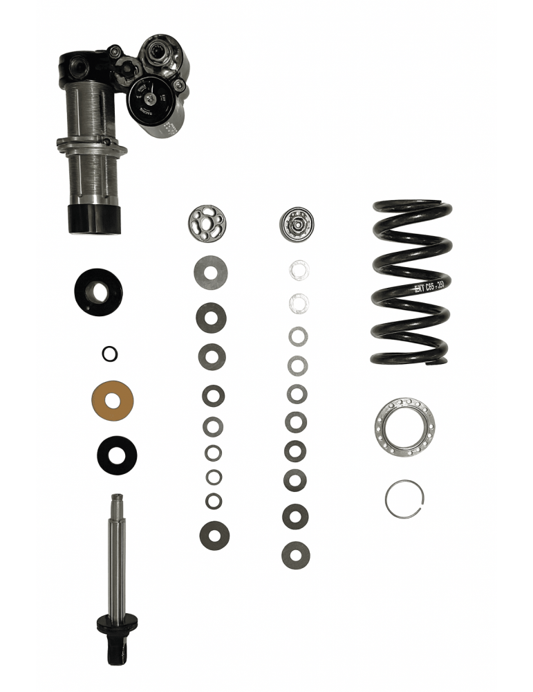 Entretien complet amortisseur à ressort (ressort hélicoïdal) VTT