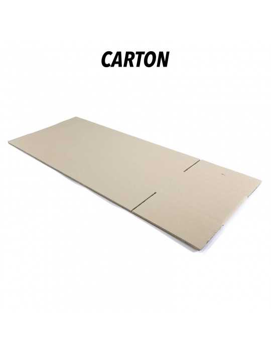 Carton d'expédition pour fourche et amortisseur VTT