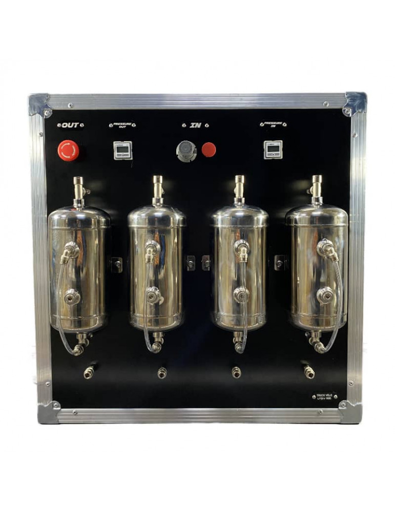 Machine de purge suspensions LPDV vue de face