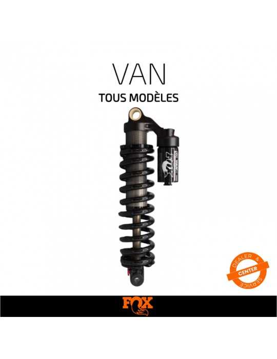 Entretien amortisseur FOX VAN