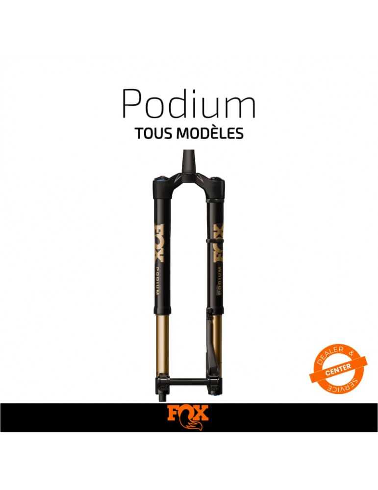 Entretien fourche FOX Podium