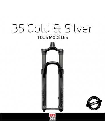 Entretien fourche RockShox 35 Gold et Silver