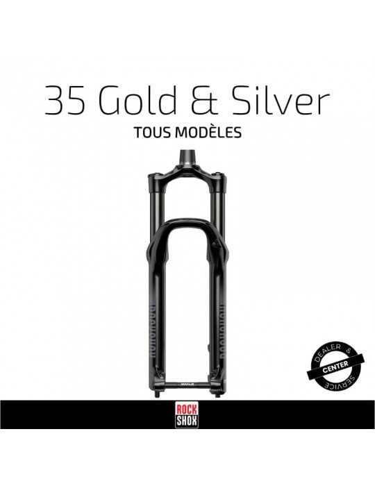 Entretien fourche RockShox 35 Gold et Silver