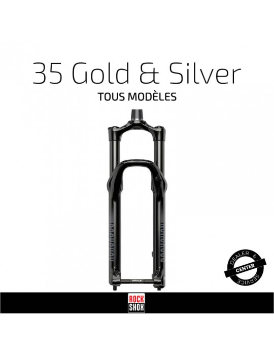Fourche 35 Gold & Silver RockShox | Entretien & préparations RockShox