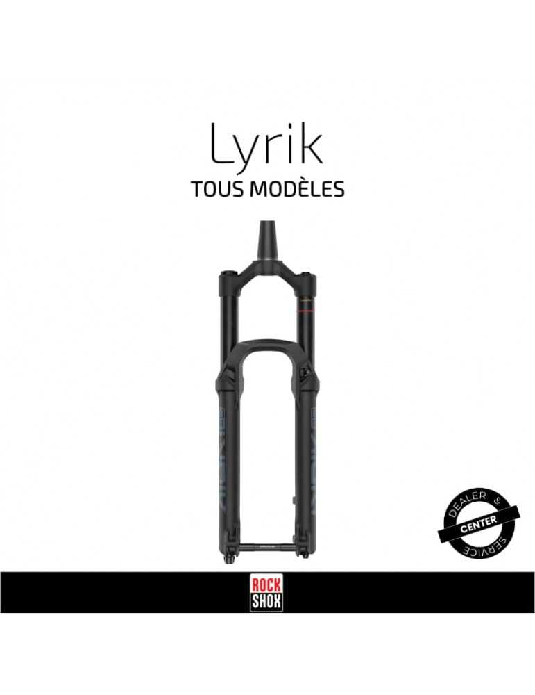 Entretien fourche RockShox Lyrik