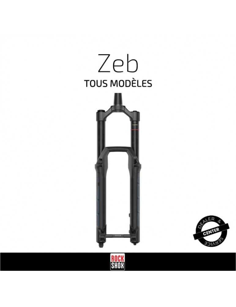 Entretien fourche RockShox Zeb
