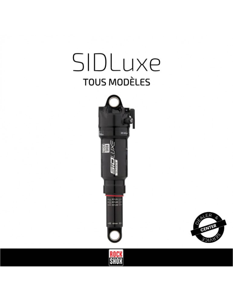 Amortisseur SIDLuxe RockShox | Entretien & préparations RockShox