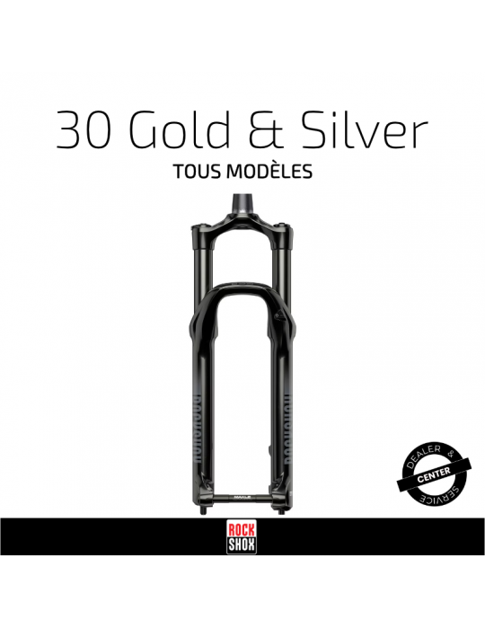 Entretien fourche RockShox 30 Gold et Silver