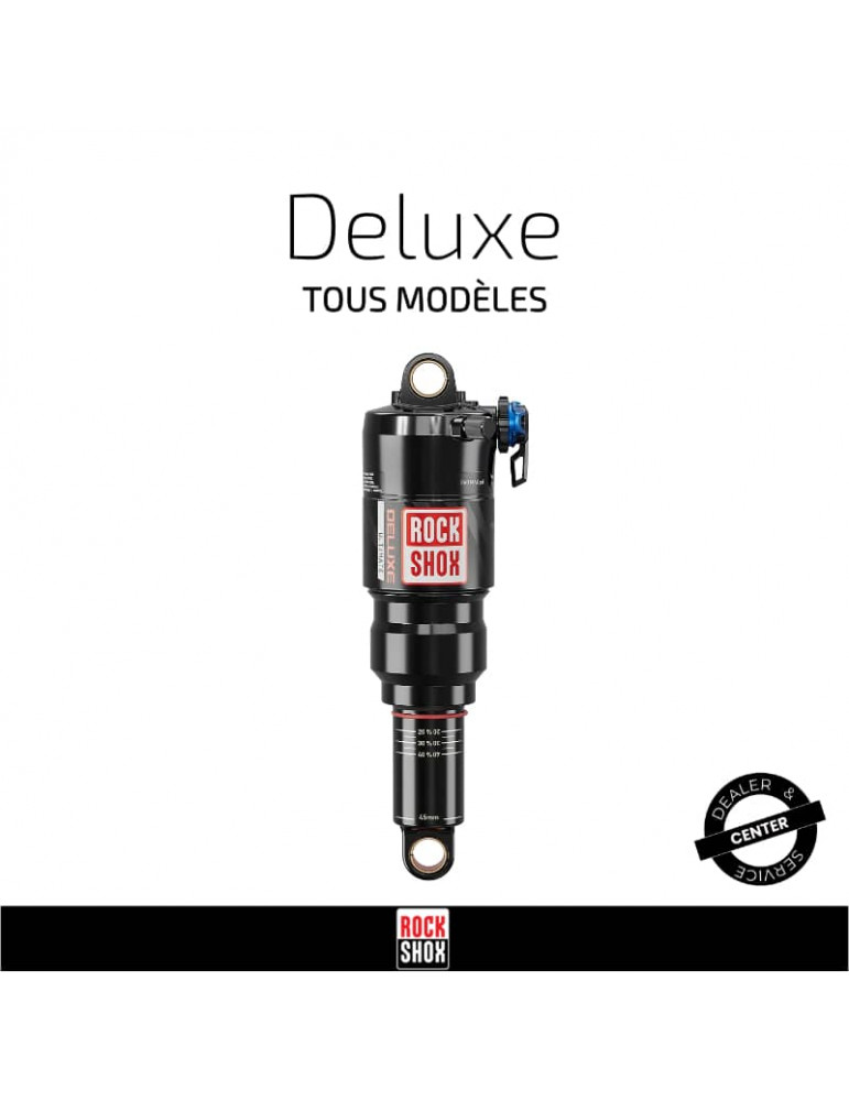 Amortisseur Deluxe & Deluxe Thrushaft RockShox | Entretien & préparations RockShox