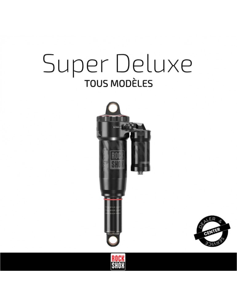 Amortisseur Super Deluxe & Super Deluxe Thrushaft RockShox | Entretien & préparations RockShox