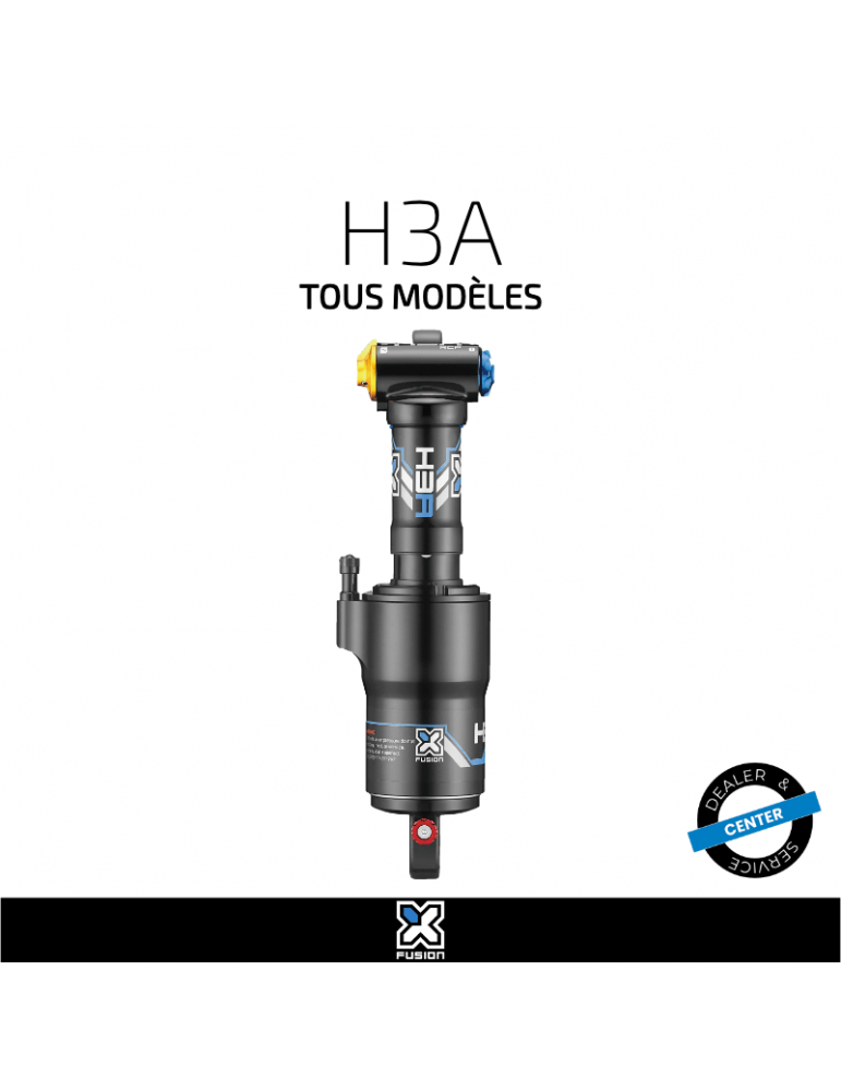 Amortisseur X-FUSION H3A | Entretien & préparations X-FUSION
