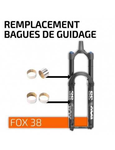 Remplacement bagues de guidage FOX 38