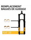 Remplacement bagues de guidage ÖHLINS RXF38