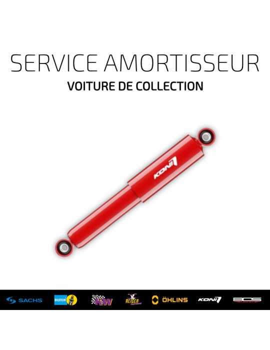 Entretien amortisseur voiture de collection