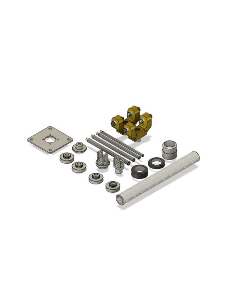 ANDREANI CAR attachment kit for DS1 (1000/DS1.EXTENSION not included) 1000/DS1.AUTO