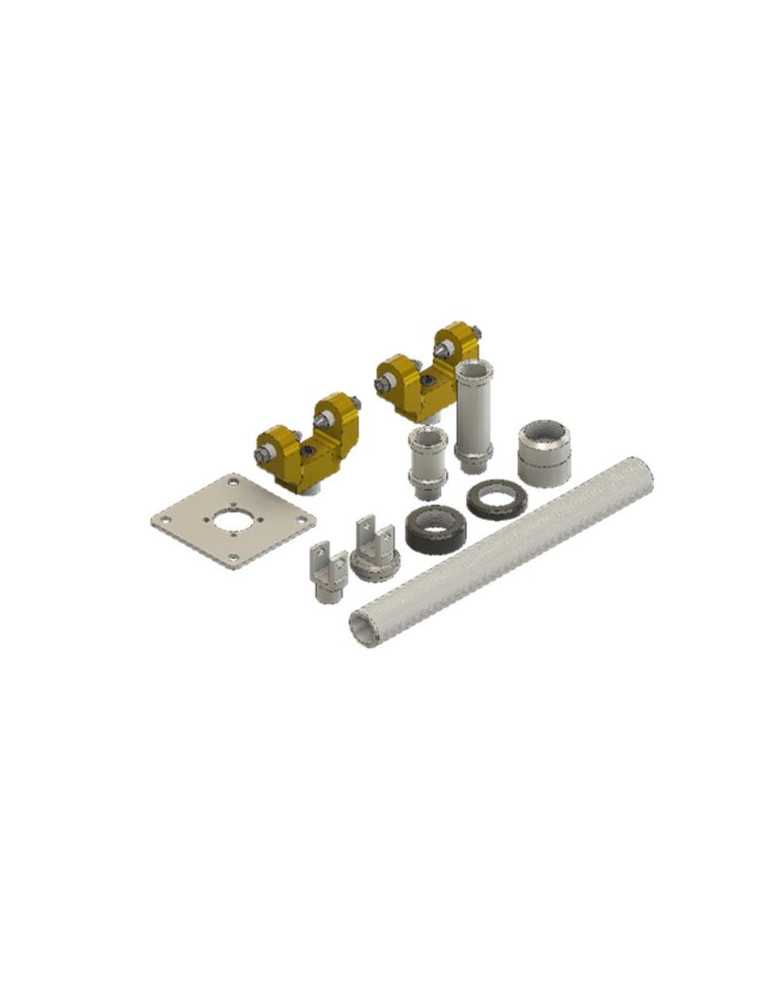 ANDREANI Motorcycle shock absorber mounting kit for DS1 1000/DS1.MOTO.REAR